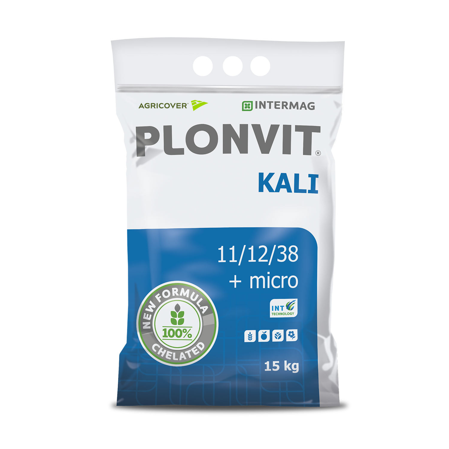 Îngrăşământ foliar PLONVIT KALI 11/12/38, 15 Kg