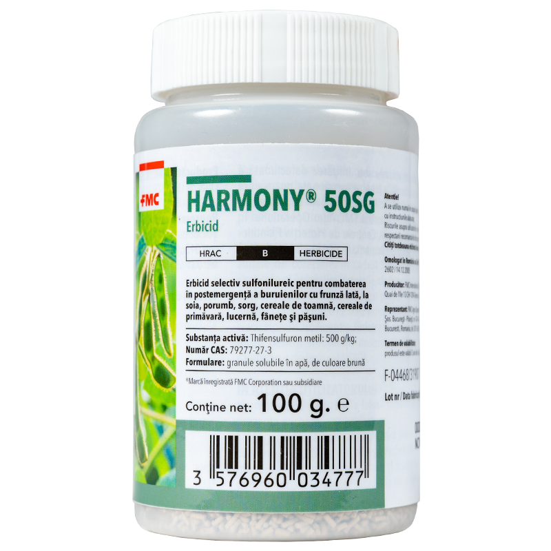 Erbicid HARMONY 50SG, 0.1KG Erbicid HARMONY 50SG, 0.1KG