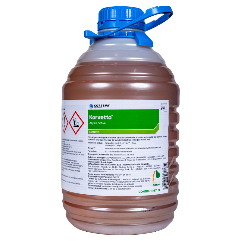 Erbicid KORVETTO 125 EC, 5 L