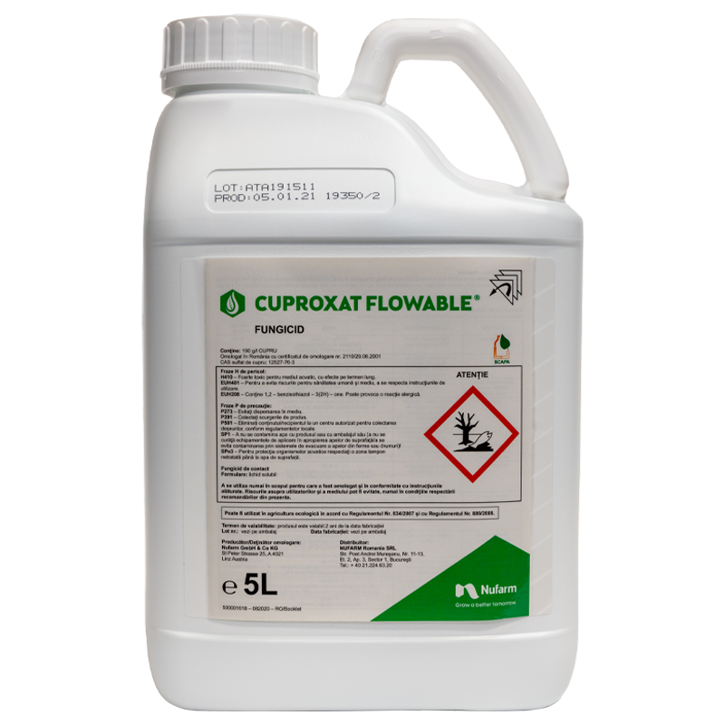 Fungicid CUPROXAT FLOWABLE Magazin Agricover